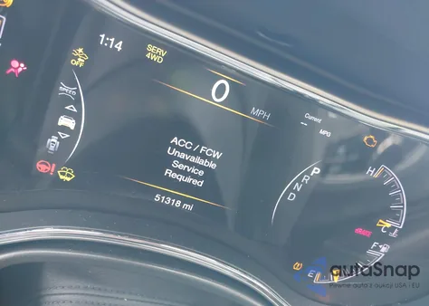 2021 Jeep Grand Cherokee 80Th Anniversary 4X4 z USA, uszkodzony, nr VIN 1C4RJFBGXMC637709